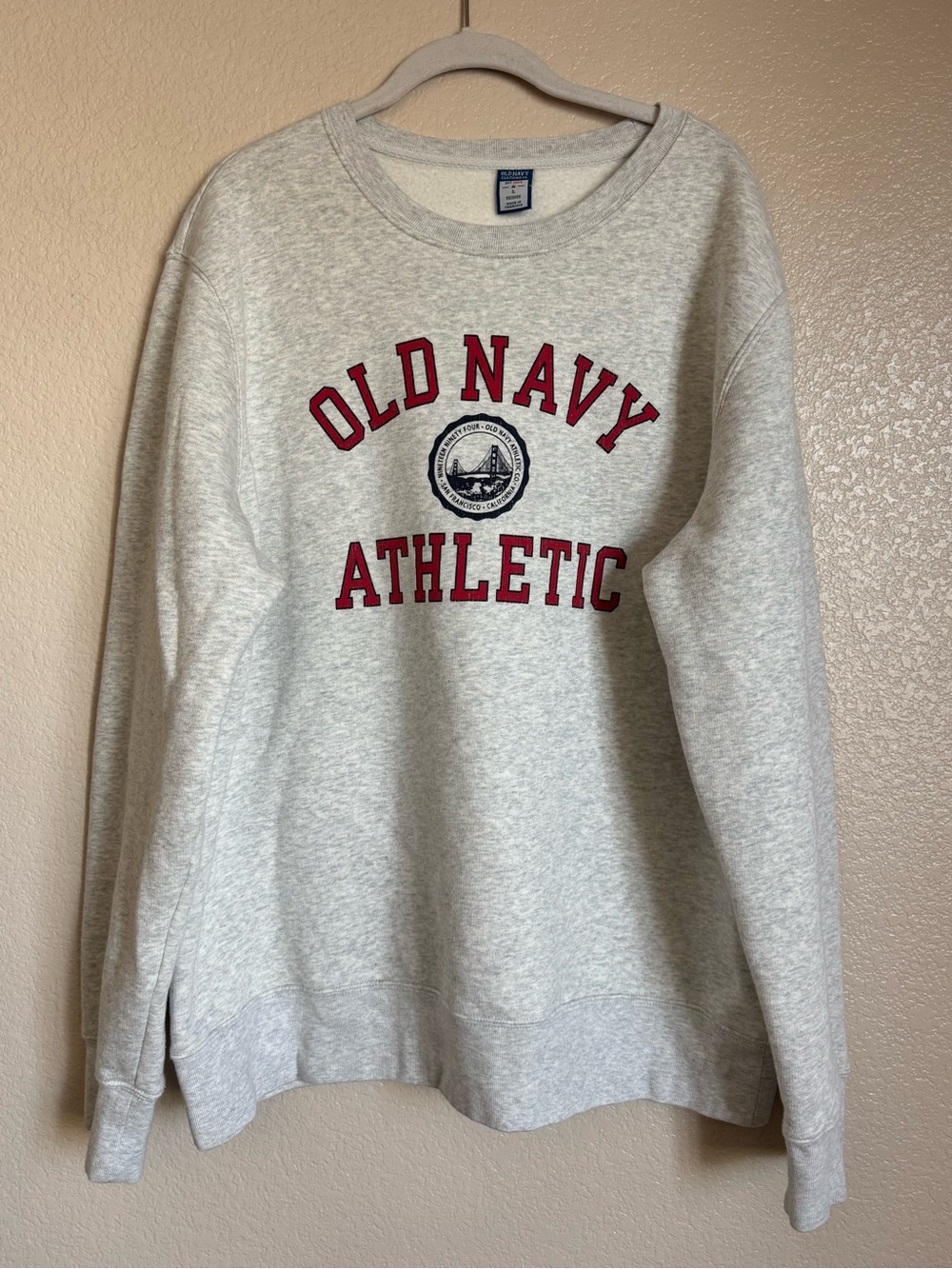 Old Navy Athletic Sweatshirt Pullover